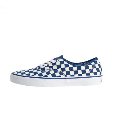 VANS AUTHENTIC SHOES CHECKERBOARD TRUE BLUE/WHITE