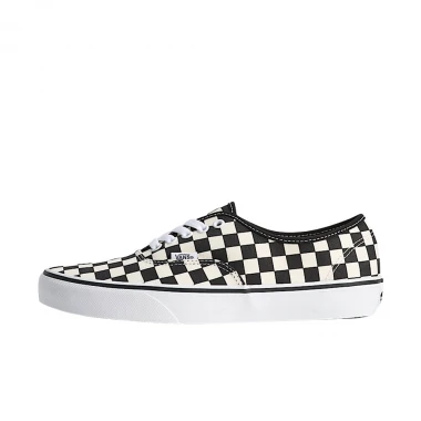 VANS AUTHENTIC SHOES CHECKERBOARD BLACK/WHITE