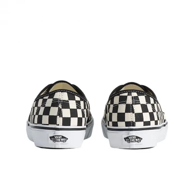 VANS AUTHENTIC SHOES CHECKERBOARD BLACK/WHITE