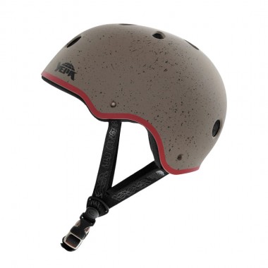 YEPA T-SHELL PLUS HELMET CE STONE/SPECKLED