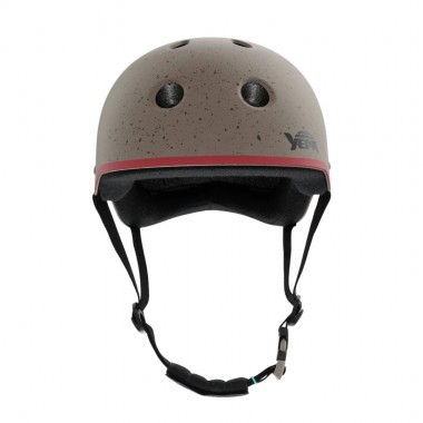 YEPA T-SHELL PLUS HELMET CE STONE/SPECKLED