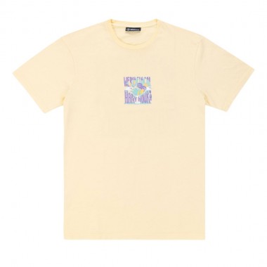 WE RIDE LOCAL HAPPY HOUR TEE FADED APRICOT