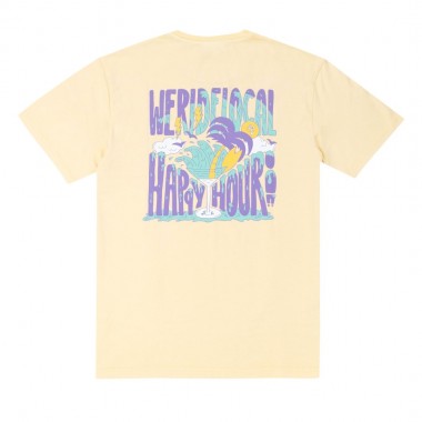 WE RIDE LOCAL HAPPY HOUR TEE FADED APRICOT
