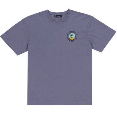WE RIDE LOCAL CREST TEE SILVER BLUE