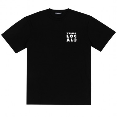 WE RIDE LOCAL WINGS TEE BLACK