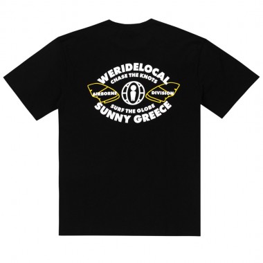 WE RIDE LOCAL WINGS TEE BLACK