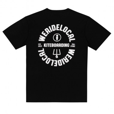 WE RIDE LOCAL KITEBOARDING TEE BLACK