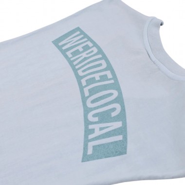 WE RIDE LOCAL UNION RAW CUT TANK TOP TEAL