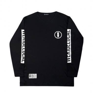 WE RIDE LOCAL UNION LS RASHGUARD BLACK