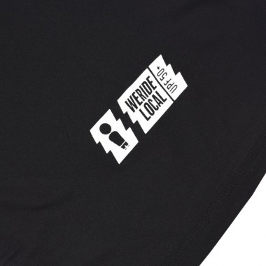 WE RIDE LOCAL RIDER TEE RASHGUARD BLACK