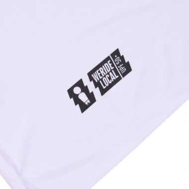 WE RIDE LOCAL RIDER TEE RASHGUARD WHITE