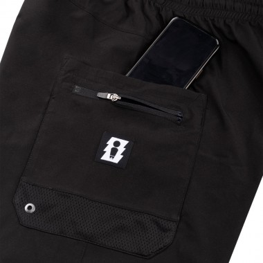 WE RIDE LOCAL OVERSEAS HYBRID SHORTS BLACK