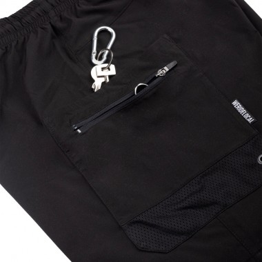 WE RIDE LOCAL OVERSEAS HYBRID SHORTS BLACK