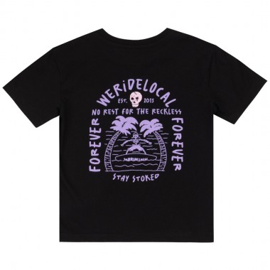 WE RIDE LOCAL FOREVER K TEE BLACK