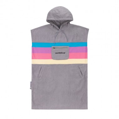 WE RIDE LOCAL RAYS PONCHO GREY