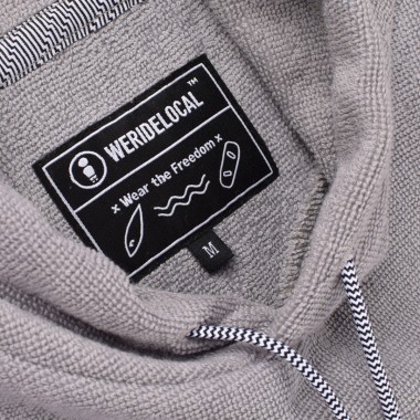 WE RIDE LOCAL RAYS PONCHO GREY