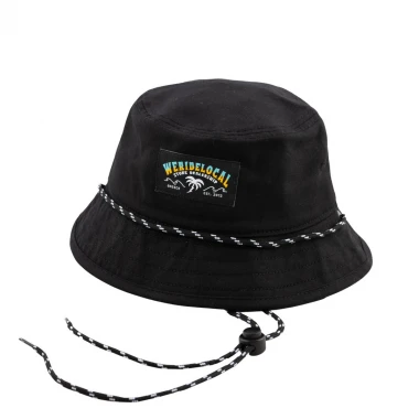 WE RIDE LOCAL KIDS BUCKET HAT SWELL BLACK