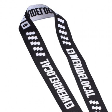 WE RIDE LOCAL LOGOTYPE LANYARD