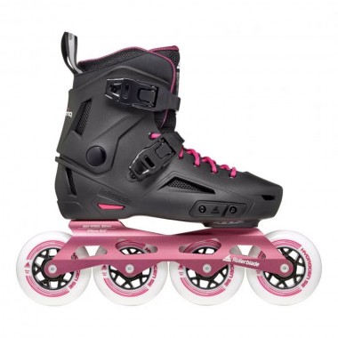 ROLLERBLADE LIGHTNING 90W INLINE SKATES BLACK/SANGRIA