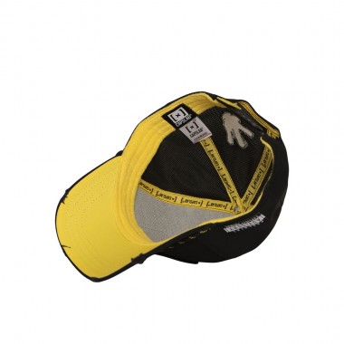 CAPSLAB DOGGY STYLE ADJ TRUCKER CAP BLACK
