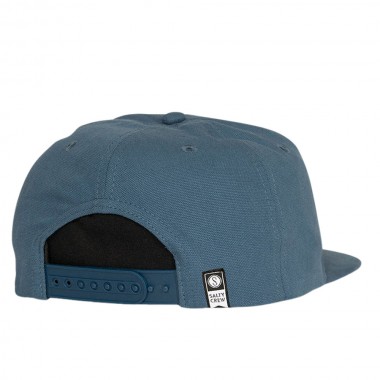 SALTY CREW COASTAL SNAPBACK CAP CHANNEL BLUE