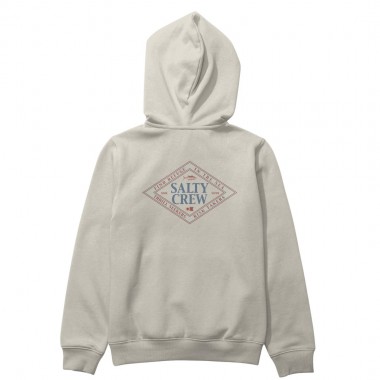 SALTY CREW ICONIC HOODIE MOONBEAM