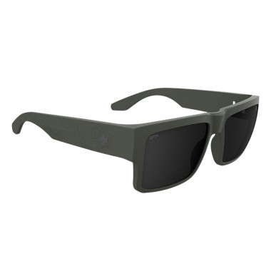SPY CYRUS SUNGLASSES MATTE OLIVE/HAPPY GRAY GREEN