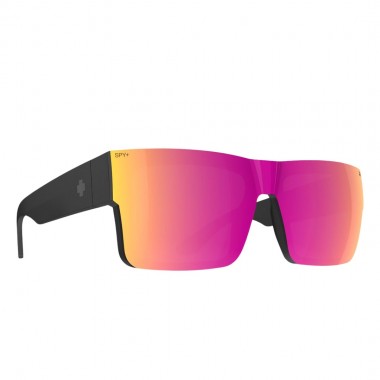 SPY CYRUS SWITCH SUNGLASSES MT BLACK/HG GREEN & HGG PINK MIRROR