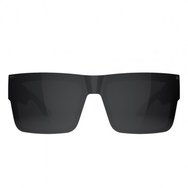 SPY CYRUS SWITCH SUNGLASSES TRANSLUCENT/HP GRAY & GUNMETAL MIRR