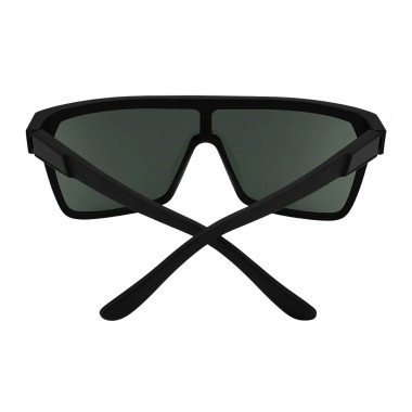 SPY FLYNN SOFT SUNGLASSES MT BLACK/HAPPY BOOST POLAR BLK MIRROR
