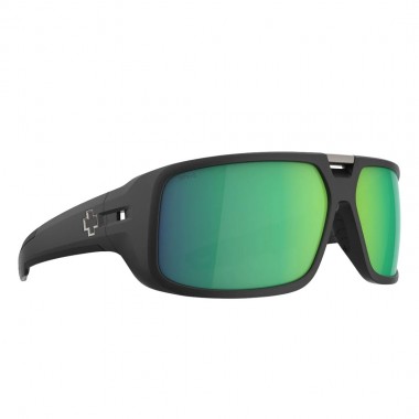 SPY MAINLINE SUNGLASSES MT BLACK/HAPPY BRONZE GREEN MIRROR