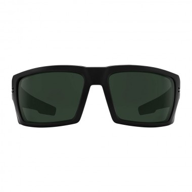 SPY REBAR ANSI SUNGLASSES MATTE BLACK/HAPPY GRAY GREEN