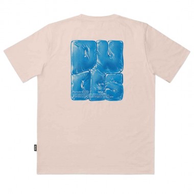 THE DUDES PACK STUDIO CLASSIC T-SHIRT HEATHER RAINBOW