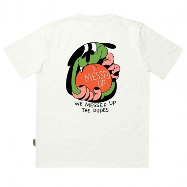 THE DUDES WE MESSED UP CLASSIC T-SHIRT OFF-WHITE