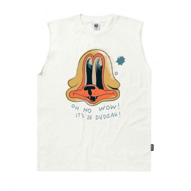 THE DUDES OH WOW ZE DUDZAH CLASSIC TANK TOP OFF-WHITE