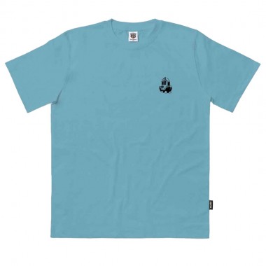 THE DUDES ANCHOR CLASSIC T-SHIRT MILKY BLUE