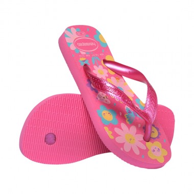 HAVAIANAS FLORES KIDS SANDALS PINK FLUX/PINK GUM
