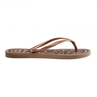 HAVAIANAS ANIMALS W SLIM SANDALS ROSE GOLD