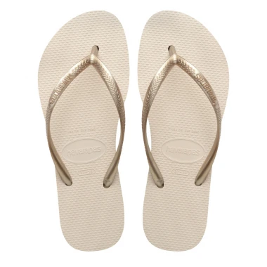 HAVAIANAS SLIM FLATFORM W SANDALS BEIGE