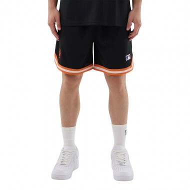 NEW ERA MLB NEW YORK METS ARCH OS SHORTS BLACK