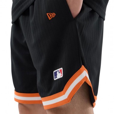 NEW ERA MLB NEW YORK METS ARCH OS SHORTS BLACK