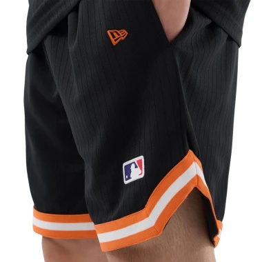 NEW ERA MLB NEW YORK METS ARCH OS SHORTS BLACK