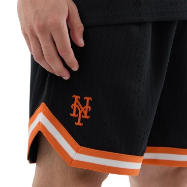 NEW ERA MLB NEW YORK METS ARCH OS SHORTS BLACK