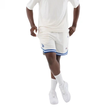 NEW ERA MLB LA DODGERS ARCH OS SHORTS OPEN WHITE