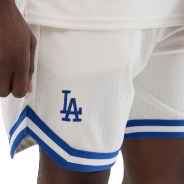 NEW ERA MLB LA DODGERS ARCH OS SHORTS OPEN WHITE
