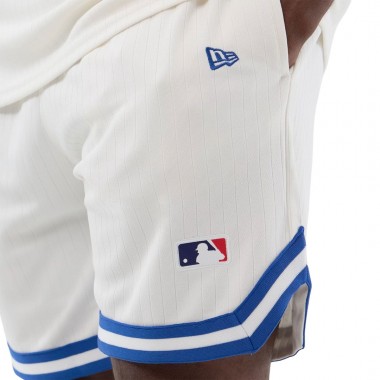 NEW ERA MLB LA DODGERS ARCH OS SHORTS OPEN WHITE