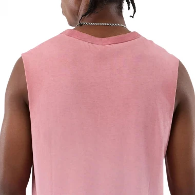 NEW ERA MLB NEW YORK YANKEES WASHED LOGO TANK PASTEL PINK
