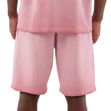 NEW ERA MLB NEW YORK YANKEES WASHED LOGO SHORTS PASTEL PINK