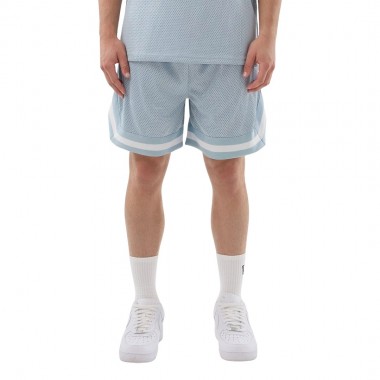 NEW ERA MESH OS SHORTS PASTEL BLUE