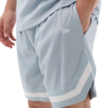 NEW ERA MESH OS SHORTS PASTEL BLUE